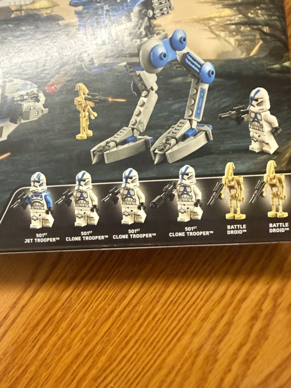 Lego Star Wars 501st Legion Clone Troopers Set - Blue, White, Gold - Picture 3 of 4